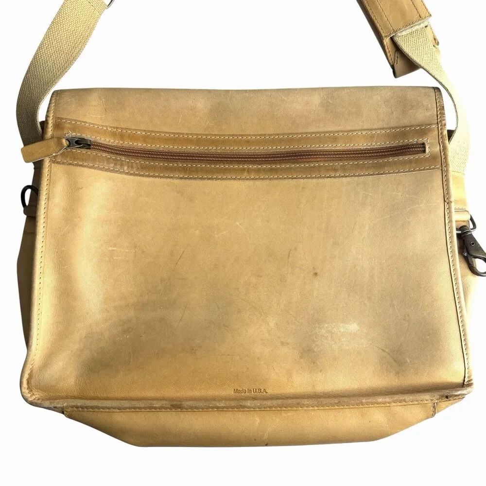 Rawlings Limited Edition Leather Men Messenger Briefcase Bag Gian Paolo Lombardo